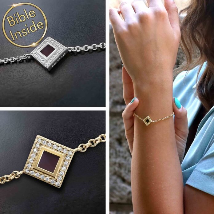 Elegant Nano Gold Jewelry With Scripture From Premium Collection by Nano Jewellery